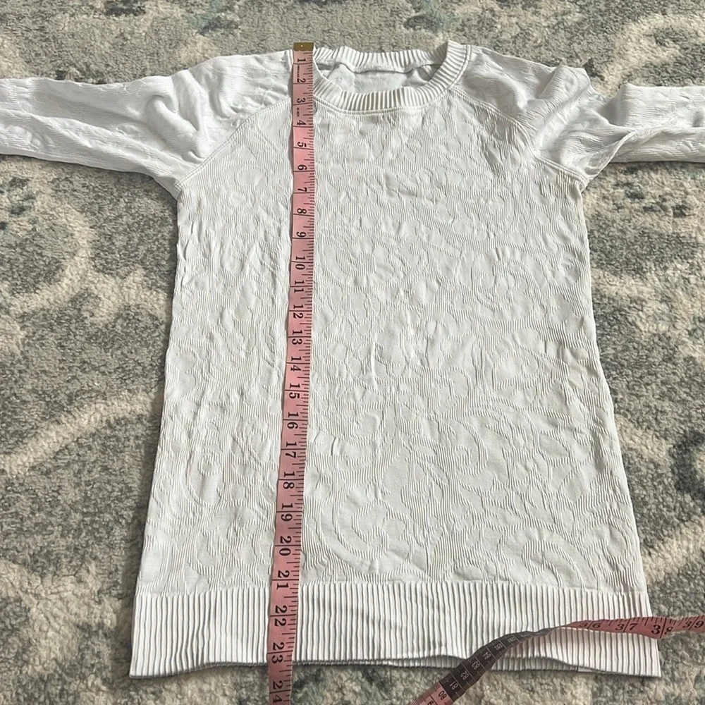 Lululemon Floral Textured Rest Less Pullover - Picture 7 of 9